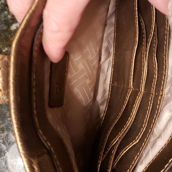 Cole Haan copper clutch - Picture 3 of 3